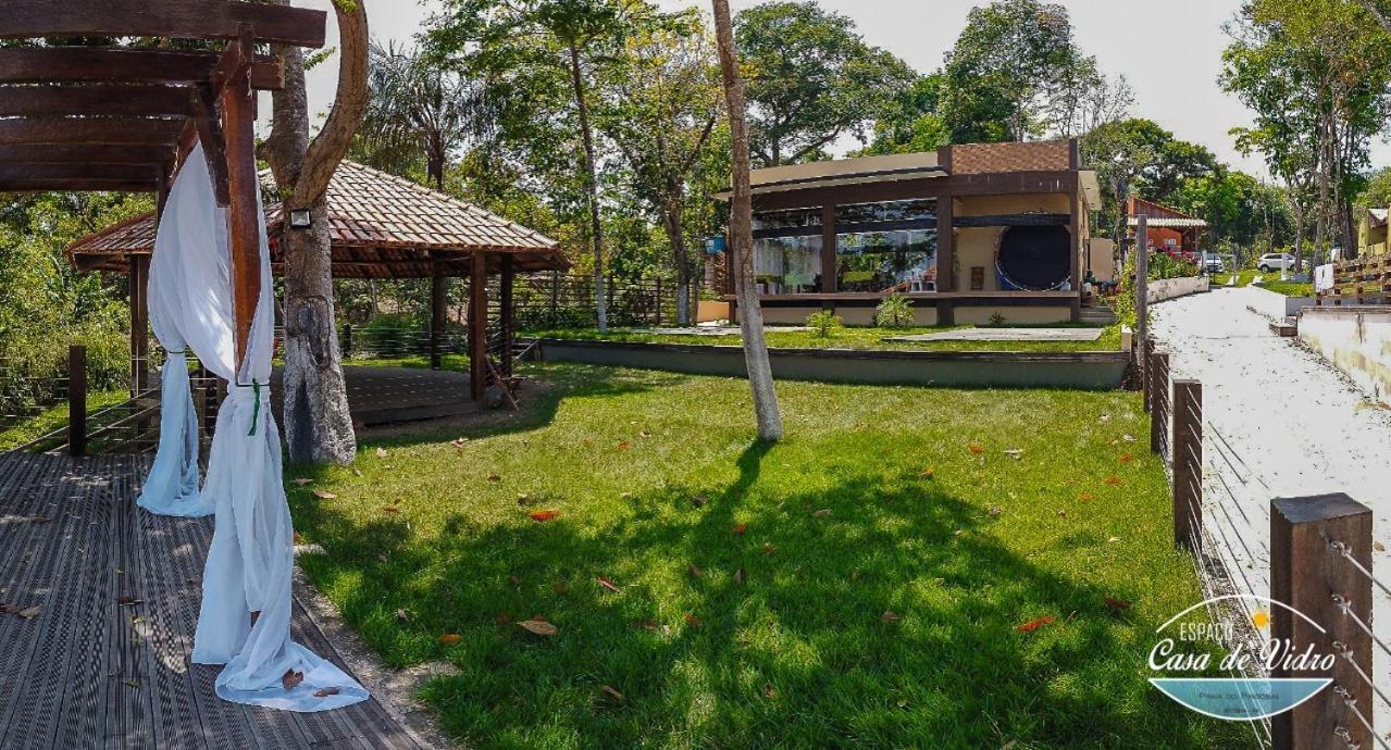 Chalés Casa de Vidro Amazônia Alter do Chão Exterior foto